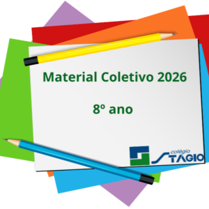 Kit Material Escolar - Material de Uso Coletivo (Alunos do 8° ano ) 59 Itens